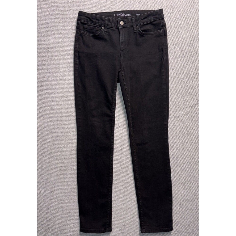 Calvin Klein Jeans Women’s Black Ultimate Skinny Jeans - Size 8 x 30
